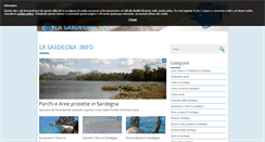Desktop Screenshot of lasardegna.info