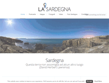 Tablet Screenshot of lasardegna.net