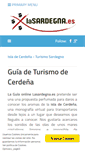 Mobile Screenshot of lasardegna.es