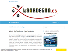 Tablet Screenshot of lasardegna.es